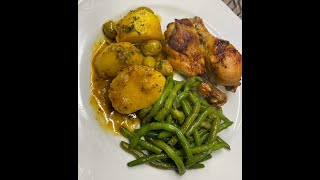 Recette Plat sain équilibré et rapide à faire Healthy wellbalanced and quick dish [upl. by Urdna]