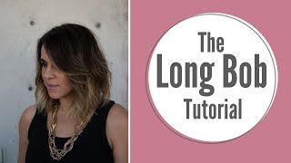 Summer Lob Haircut Tutorial [upl. by Stern]