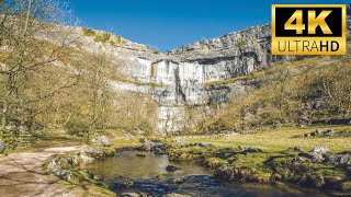 Malham Cove Ultimate Full Virtual Circular Walk Tour Gordale Scar Janets Foss Yorkshire Dales UK 🇬🇧 [upl. by Vories]