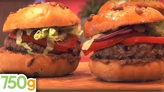 Recette de Hamburger maison  750 Grammes [upl. by Haiasi]