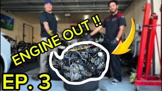 FA20 REMOVAL ft TeamNICE  DRIFT BUILD SERIES EP 3 [upl. by Eynobe]