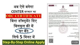 obc certificate apply online haryana 2023 certificate haryana saralharyana [upl. by Eceinaj]