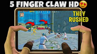 5 Fingers Claw 🔥 HANDCAM PUBG Mobile [upl. by Enrol]