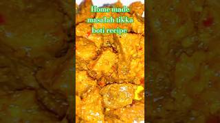 homemade masalah tikka boti recipe tikkaboti khushifoodandvlog trending food recipe [upl. by Thorr]