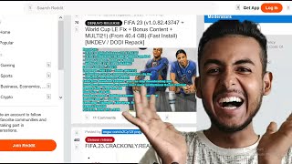 FIFA 23 CRACKED BY MKDEV Huge PC Gaming News [upl. by Roleat]