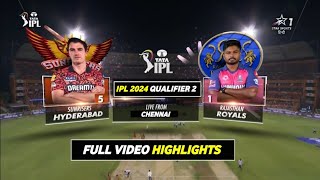 SRH vs RR Highlights 2024  IPL 2024 Qualifier 2 Highlights  SRH vs RR Qualifier 2 Highlights 2024 [upl. by Corso]