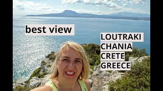 THE BEST VIEW in Crete  Greece 2021 [upl. by Ilrahc]