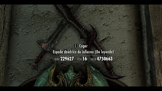 Cómo obtener un equipamiento OP con alquimia  Skyrim PARCHEADO [upl. by Bertila849]