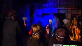 Halloween Most Extreme Haunted Houses Zombie Paintball  Creepyworld [upl. by Thirion]