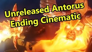 Unreleased Legion Antorus Ending Cinematic WoW Machinima  WoWcrendor [upl. by Flosi]