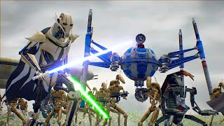 TABS Mods Clones vs Droids in Star Wars Clone Wars Battle  Totally Accurate Battle Simulator [upl. by Airpac]