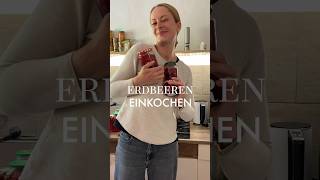 Erdbeeren einkochen 🍓 im Topf [upl. by Shiller]