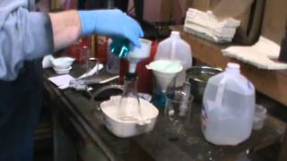 Using Nitric acid to purify contaminated silver [upl. by Niahs137]