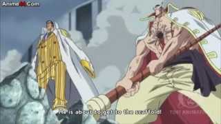 One Piece 480  Kizaru vs Whiteberd [upl. by Eseela]