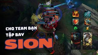 Sion cho team bạn tập bay  Sion vs Camile [upl. by Ettegirb32]