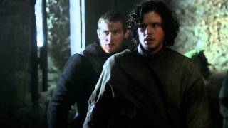 Jon Snow Attacks Alliser Thorn  Game of Thrones 1x08 HD [upl. by Cathi]