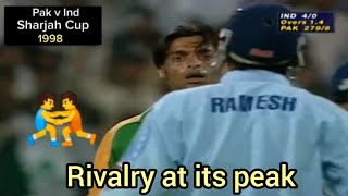 Pakistan v India Sharjah Cup 1998  Rivalry at its Peak [upl. by Pooh]