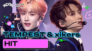 KCON JAPAN 2023 TEMPEST amp xikers  HIT 원곡  세븐틴  Mnet 230615 방송 [upl. by Krahling]