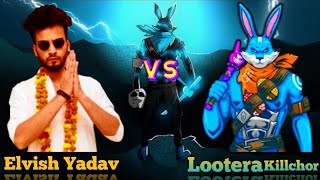 😱Elvish Bhai Ka Sath 1Vs1 Ka Game Hai Elvish Yadav Vs Lootera Killchor elvishyadav garenafreefire [upl. by Schonfield]