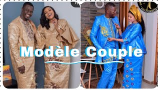 💖 Model Korite 2024 Nouveaux Modèles de Bazin En Couple  modèle Couple BazinStyle Sénégalaise [upl. by Wilburt]