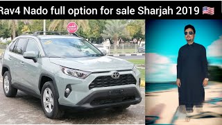 Nado Grey Toyota Rav4 XLE full option limited edition for sale Sharjah going cheap [upl. by Nnaira]