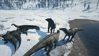 The isle Shant  Herbivore v Carnivore 5  life of Shantungosaurus  Legacy [upl. by Ylil]