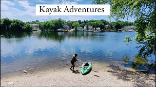 First Kayak Adventure at Occoquan Regional Park [upl. by Lonergan275]