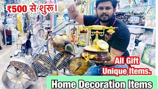 BEST MARKET IN DELHI 🔥😍  HOME DECOR AND GIFT ITEMS  WholesaleRetail [upl. by Imre]