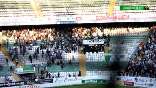 Franjiverdescom  Elche CF  Xerez  Batalla campal en curva sur  201011 [upl. by Elohc833]