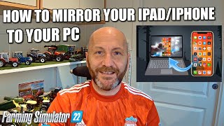 HOW TO MIRROR YOUR IPAD AND IPHONE TO YOUR PC  Letsview [upl. by Hallsy]