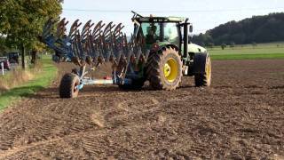 Bodenbearbeitung 2011 Pflügen mit John Deere 8270R Teil 2 [upl. by Hagerman]