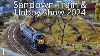 Sandowns Model Railway Exhibition  Sandown Train amp Hobby Show 2024  Part 1 [upl. by Colline]