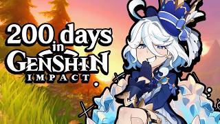 I Played 200 Days of Genshin Impact [upl. by Merrie]