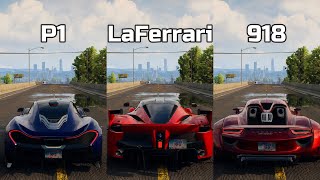 LaFerrari VS Porsche 918 SPYDER DRAG RACE [upl. by Surad]