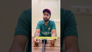 Babar Azam Press Conference  Cricket World Cup 2023  Atharva Sudame [upl. by Cissie178]