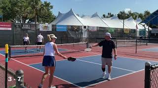 2024 Minto US Open Pickleball Championships  Mixed Doubles 40 5559  Quarterfinals [upl. by Ynnot]