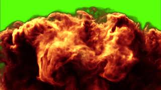 Fire Green Screen HD Effects amp Transitions [upl. by Bomke88]