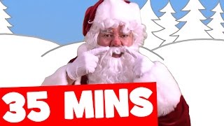 His Name is Santa Claus  35mins Christmas Songs Collection for Kids [upl. by Elery]