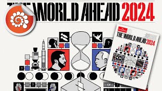 La nouvelle couverture The Economist  The World ahead 2024 [upl. by Wendalyn485]