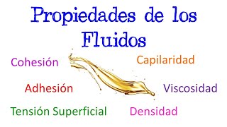 💧 Propiedades de los Fluidos 💦 Fácil y Rápido  FÍSICA   QUÍMICA [upl. by Bradshaw]