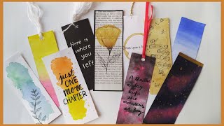 10 bookmark ideasPinterest inspired HarjotDIYary [upl. by Aihsoj967]