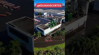 Fábrica da CocaCola em Porto Alegre totalmente alagada Imagens impressionantes da enchente [upl. by Rolanda784]