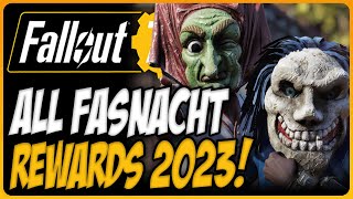 ALL Fasnacht Event Rewards in Fallout 76 [upl. by Ozen]