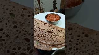 😋 மொறுமொறு ராகி தோசை  ragi rava dosa recipe in tamil ragi dosa recipe tamil shorts instafood [upl. by Murphy]