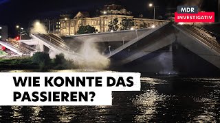 Der Brückeneinsturz in Dresden – Wie es fast zur Katastrophe kam  Doku [upl. by Verdha]