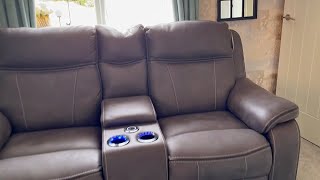 Dfs sofa Electric Recliner review [upl. by Neils]