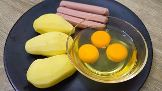 Potato and Egg Easy Snack Recipe  Fatemas Dream Bakery  easyrecipe potatosnacks [upl. by Lorrin396]