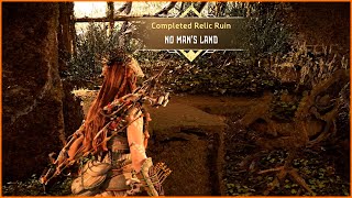 No Mans Land Relic Ruins Walkthrough  Horizon Forbidden West PS5 [upl. by Ehrlich40]