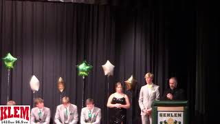 Gehlen Catholic Homecoming Coronation Ceremony [upl. by Eojyllib260]