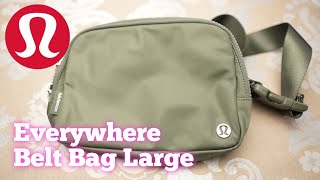 Lululemon Everywhere Belt Bag Large 2L Review [upl. by Anol]